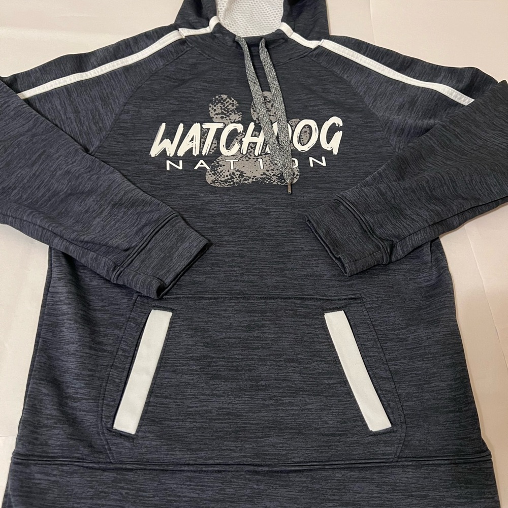 Augusta Sportswear Navy Hoodie with White Accents